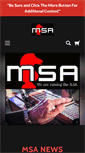 Mobile Screenshot of msapedalsteels.com